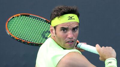 Malek Jaziri has regularly featured at the Dubai Duty Free Tennis Championships. Pat Scala / Getty Images