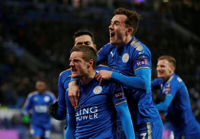 Leicester City's Jamie Vardy will be their main goal threat at Brighton. Andrew Yates / Reuters