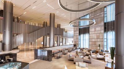 Above, Hotel Nikko Saigon's spacious lobby lounge. Courtesy Nikko Saigon