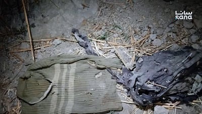 The mass grave near the town of Al Otaiba is one of several discovered in Syria since the fall of the Assad regime last year. Photo: Sana