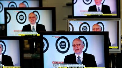 Fox's bid to acquire the part of Sky it doesn't already own has been knocked back by the UK regulator over concerns it would give Rupert Murdoch and his family “too much control” over the country’s media. Reuters
