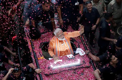 Indian Prime Minister Narendra Modi has been in power since the summer of 2014. Reuters