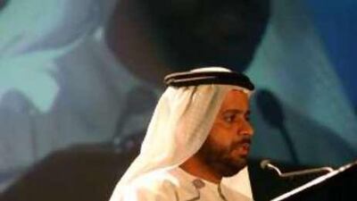 Dr Salem al Kaabi outlines the project.