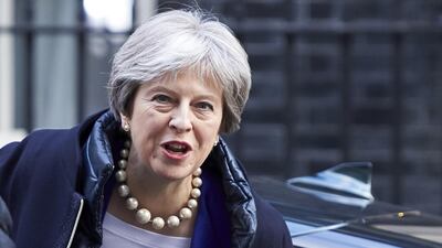 British Prime Minister Theresa May will host senior ministers for a key Brexit meeting over two days / AFP PHOTO / Niklas HALLE'N