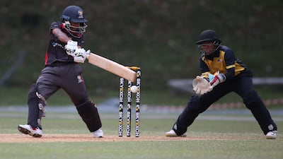 Theertha Satish made 52 not out as UAE reached 134 for one from their 20 overs against Malaysia at the ACC Women's T20 Championship in Kuala Lumpur. Photo: Malaysia Cricket Association