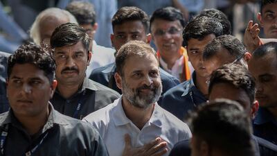 Rahul Gandhi, a senior leader of India's main opposition Congress party. Reuters