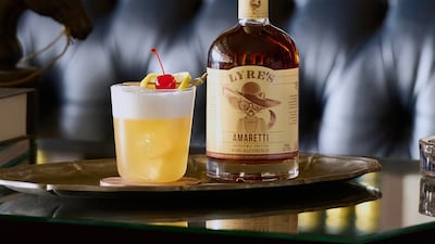 Ameretti sour from Lyre's. Photo: Lyre's ME