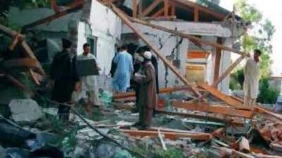A girls middle school in Upper Dir was damaged by a bomb blast believed to have been planted by militants opposing girls' education.