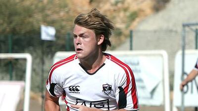 The Dubai Exiles winger and expatriate Charlie Sargent will make his UAE debut for his adopted ‘home’ against Singapore, the country of his birth. Sarah Dea / The National