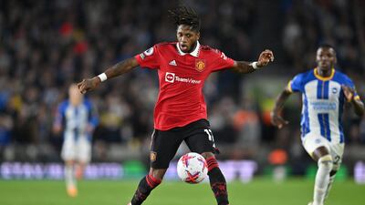 Fred 5: Easily dispossessed on 67 by Caidedo, the man he was outclassed by. AFP