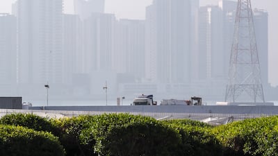 Air quality often falls below recommended World Health Organisation guidelines across the country. Victor Besa / The National