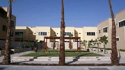 A villa at the Al Raha Gardens. Philip Cheung / The National