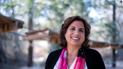 Lina Malas, founder of Aventura Parks, is disciplined about spending within her means and understands the need to save to manage the uncertain times. Photo: Reem Mohammed / The National