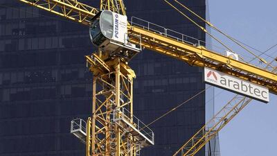 Arabtec shares fell 3.9 per cent to Dh1.98 on Thursday. Antonie Robertson / The National