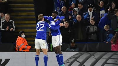 Wilfred Ndidi - 7: Midfielder opened the scoring with side-foot finish that took slight deflection after exchanging passes with Lookman. AP