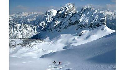 Scientists have discovered particles of plastic on a glazier on the Italian Alps. Getty Images / Aurora Creative