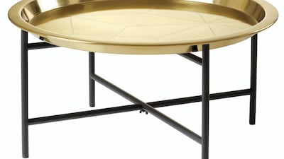 Side table from Ikea's Ramadan 2020 collection designed by Nada Debs