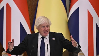 Boris Johnson was removed from the Conservative leadership after MPs tired of a string of scandals. AFP