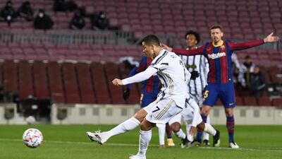 15) Another double, as Ronaldo adds his second at Barcelona. AFP