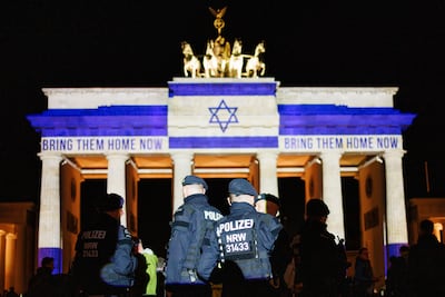 Israel won solidarity in Europe after it was attacked by Hamas in October 2023 but much of that support has eroded. EPA