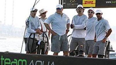 The Team Aqua crew in Dubai.