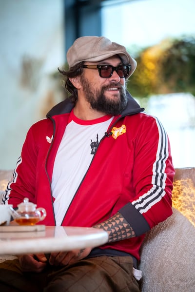 Momoa has been returning to the UAE for 'more than 15 years' he says, though he won't reveal where he likes to go. Getty Images