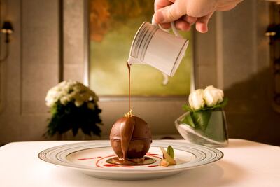 Chocolate extravaganza at Bord Eau in Abu Dhabi. Courtesy Bord Eau