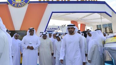 Sheikh Hamdan tours the Dubai International Boat Show where some 900 exhibitors are showcasing their maritime vessels.