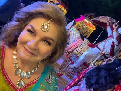 Dubai resident Louise Brew recently paid to attend an Indian wedding in Jaipur. Photo: Louise Brew