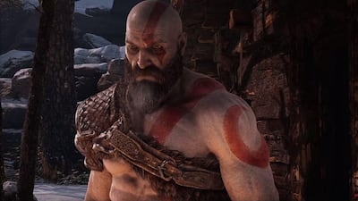 Protagonist Kratos from God of War.
