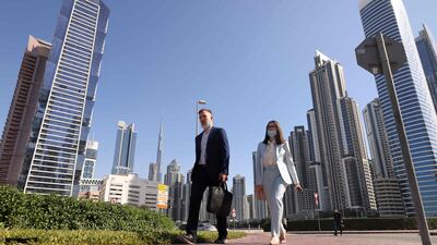 Employees in the UAE work two hours less during Ramadan. AFP