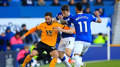 Centre midfield: Joao Moutinho (Wolves). Oozes class. One reason Wolves have got so many results against the top six is that they have a passer capable of playing for them. AP Photo