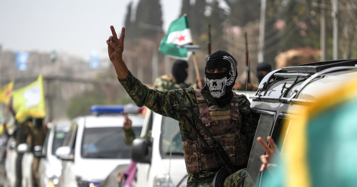 Beyond the front line dividing northern Syria as Kurdish integration ...