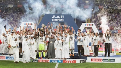 The celebrations begin at Hazza bin Zayed Stadium.