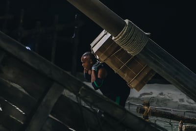 James Rusameekae of Team Thailand in the Shipwreck Salvage challenge. Photo: Netflix