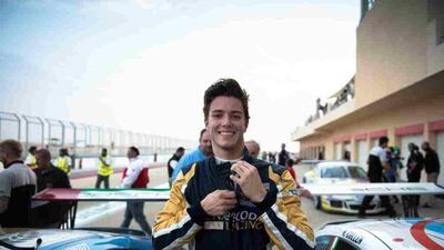 Jeffrey Schmidt of Al Nabooda Racing. Porsche GT3 Cup Challenge Middle East. Photo Courtesy: HK Strategies