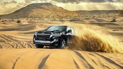 It's built for the sand. Toyota