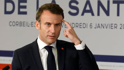 French President Emmanuel Macron has long campaigned for an increase in the pension age. Reuters