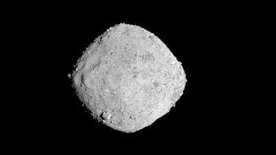 Osiris-Rex collected samples from asteroid Bennu on October 20, 2020. Photo: Nasa