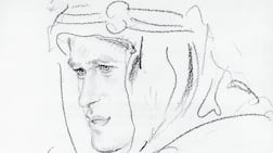 A sketch portrait of Lawrence of Arabia by Augustus John now carries a disclaimer on the National Portrait Gallery website. Getty Images