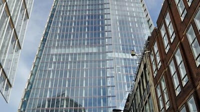 The Shard, at 309m, is Europe’s new tallest building — although it’s still shorter than the Burj Al Arab and massive 520m short of the Burj Khalifa, it’s still monumental for London. Rosemary Behan / The National