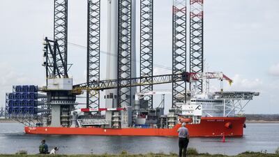 Ports in Teesside in the north of England plan to use hydrogen produced at the new sites instead of diesel. Getty Images