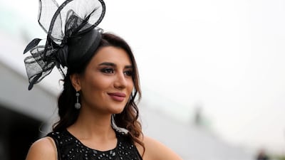 Saba Naghsh looks glam. Chris Whiteoak / The National