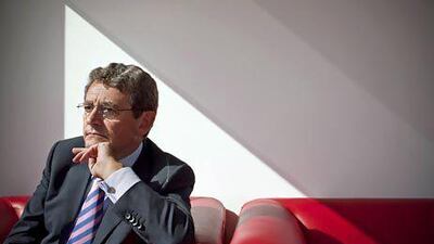 Luc Luyten, a managing partner at Bain and Company in the Middle East, says, "we grew in this region roughly at twice the speed of what I was used to". Antonie Robertson / The National