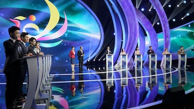 An Arabic language show on CGTN in China. Courtesy CGTN Arabic