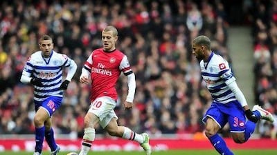 Jack Wilshere, centre, is key for Arsenal as long as he takes care of his body.