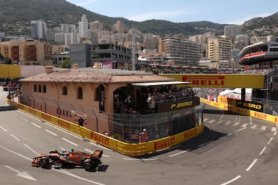 Oscar Piastri of McLaren during qualifying in Monaco. Getty Images