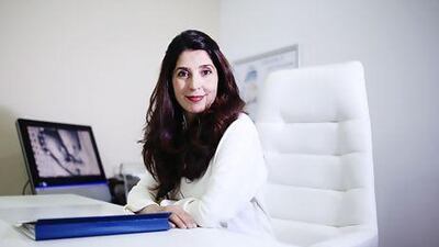 Dr Amal Al Shunnar is the co-founder of Fakih IVF clinic, which has been instrumental in bringing new fertility treatments to the UAE. Sarah Dea / The National
