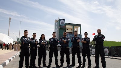 The Chilean Special Forces team at 2023 UAE Swat Challenge in Dubai.