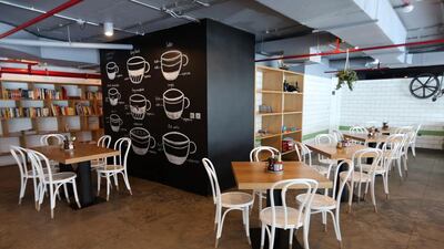 Tom & Serg cafe at Al Joud Center in Al Quoz area in Dubai. Pawan Singh / The National